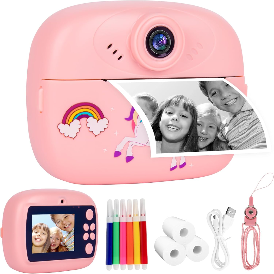 Kids Instant Print Camera
